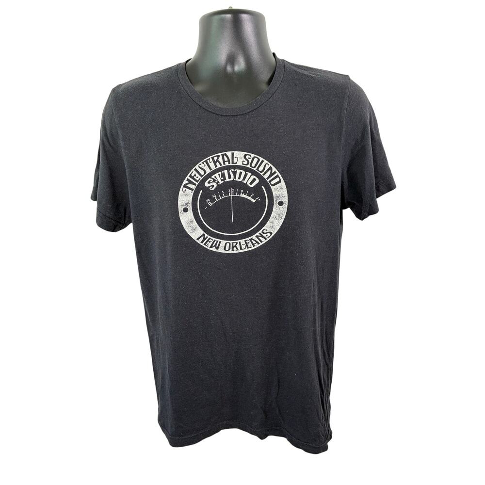 Neutral Sound Studio New Orleans T Shirt Black Music Tee